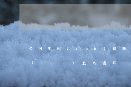 公司年報(bào)逾期稅務(wù)局會(huì)怎么處理-公司年報(bào)逾期稅務(wù)局會(huì)怎么處理呢