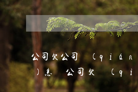 公司欠公司錢(qián)起訴會(huì)怎樣（公司欠錢(qián)起訴需要什么材料）