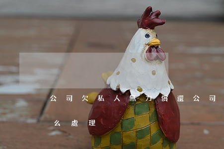 公司欠私人無力償還(公司欠私人無力償還怎么處理)