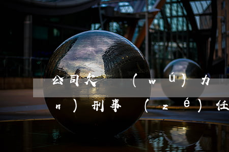 公司欠稅無(wú)力償還需要承擔(dān)刑事責(zé)任嗎-公司欠稅無(wú)力償還需要承擔(dān)刑事責(zé)任嗎