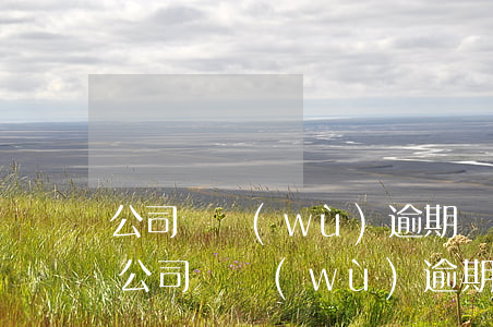公司稅務(wù)逾期會(huì)罰款嗎(公司稅務(wù)逾期,怎么處理,需要交罰款嗎)