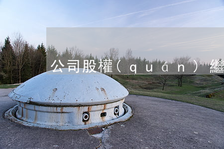 公司股權(quán)繼承需交稅嗎