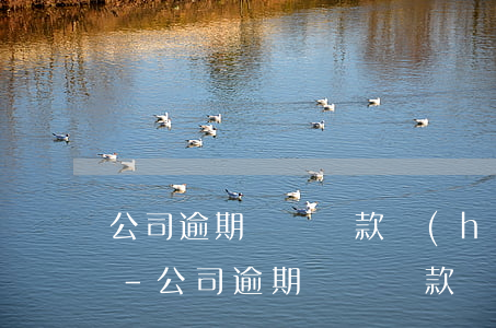 公司逾期繳納稅款會(huì)有什么后果-公司逾期繳納稅款會(huì)有什么后果嗎