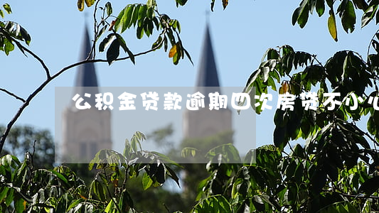 公积金贷款逾期四次(房贷不小心逾期两次)