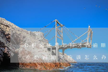 公积金还款怎样才算逾期(公积金还款如果不小心逾期了 应该怎么办?)