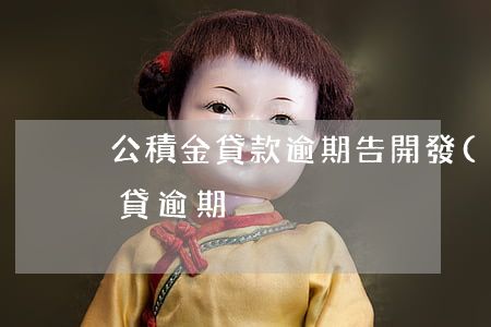 公積金貸款逾期告開發(fā)商(公積金房貸逾期)