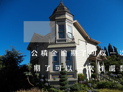 公積金逾期了可以一次性還款嗎-公積金逾期了可以一次性還款嗎怎么還
