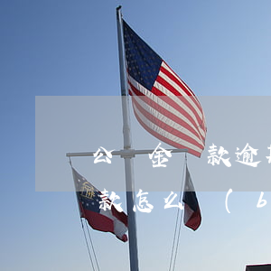 公積金還款逾期補(bǔ)繳(公積金忘記還款怎么補(bǔ)救)