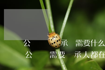 公證遺囑繼承時需要什么(公證遺囑辦理繼承公證還需要繼承人都在嗎)