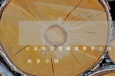 公证处立遗嘱需要多少钱 金属(立遗嘱找公证处多少钱)