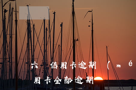 六張信用卡逾期沒(méi)錢還了(5張信用卡全部逾期)