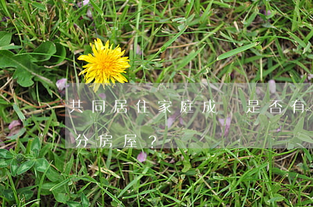 共同居住家庭成員是否有權(quán)處分房屋？