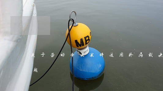 关于劳动争议案件适用终局裁决有关法律问题