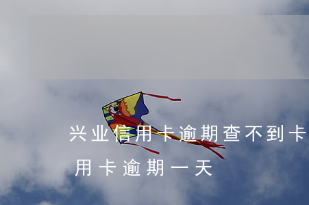 兴业信用卡逾期查不到卡片信息(兴业银行信用卡 逾期一天)
