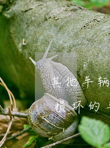 其他车辆交通事故怎么赔偿(在交通事故中,被损坏的车辆怎么赔偿)