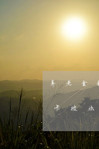 养老金银行卡法院可以冻结吗(养老保险银行卡被法院冻结怎么办)