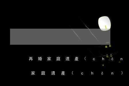再婚家庭遺產(chǎn)繼承怎么寫(再婚家庭遺產(chǎn)繼承怎么寫)