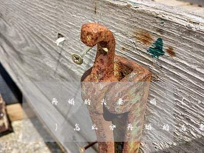 再婚的夫妻離婚財(cái)產(chǎn)怎么分(再婚的夫妻離婚財(cái)產(chǎn)怎么分)
