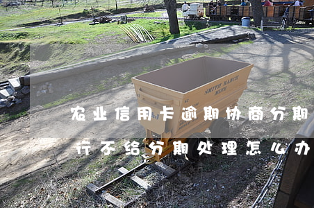 农业信用卡逾期协商分期(农业银行逾期了银行不给分期处理怎么办)