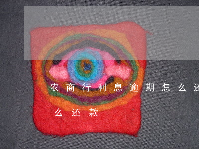 农商行利息逾期怎么还款(农商行利息逾期怎么还款)