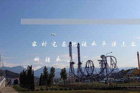 农村宅基地继承手续怎么办理(农村宅基地最新继承法)