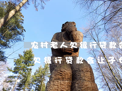 农村老人欠银行贷款会让子女还吗(农村老人欠银行贷款会让子女还吗)
