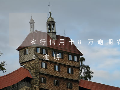 农行信用卡8万逾期(农业银行信用卡8000逾期)