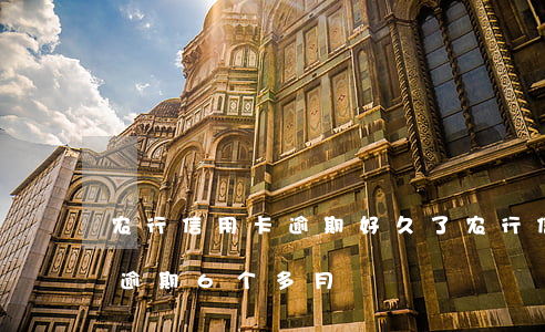 农行信用卡逾期好久了(农行信用卡5000逾期6个多月)