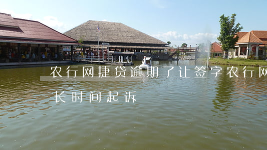 农行网捷贷逾期了让签字(农行网捷贷逾期多长时间起诉)