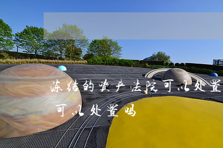 冻结的资产法院可以处置吗(冻结的资产法院可以处置吗)