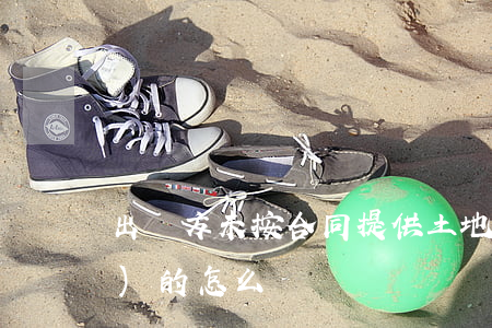 出讓方未按合同提供土地使用權(quán)的怎么辦