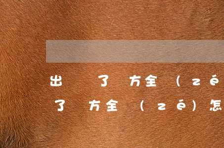 出車禍了對方全責(zé)怎么賠償(出車禍了對方全責(zé)怎么賠償,先辦理出院)