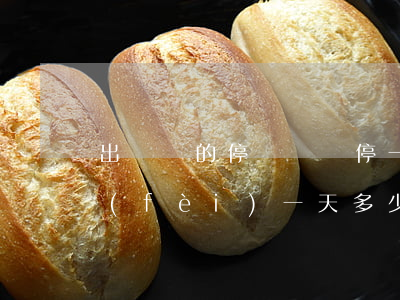 出車禍的停車場車停一天多少錢(事故停車費(fèi)一天多少錢)