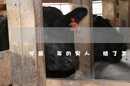 分居兩年的男人離婚了怎么辦