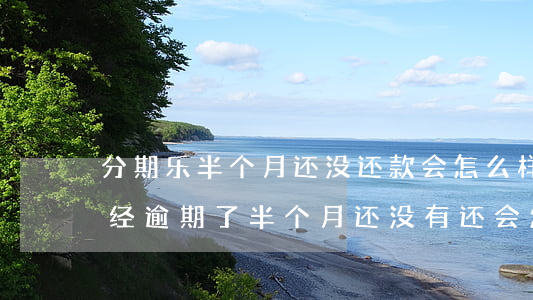 分期乐半个月还没还款会怎么样-分期乐已经逾期了半个月还没有还会怎么样