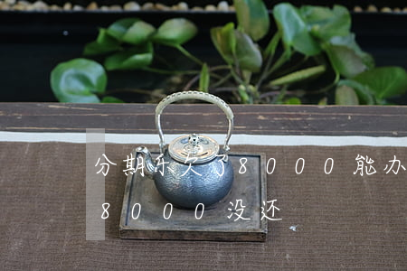 分期乐欠了8000能办信用卡不-分期乐8000没还