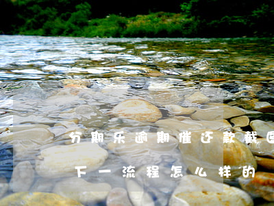 分期乐逾期催还款截图(分期乐逾期催收说走下一流程怎么样的)