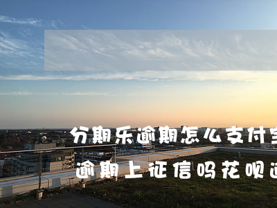 分期乐逾期怎么支付宝花呗用不了-分期乐逾期上征信吗?花呗逾期有什么后果