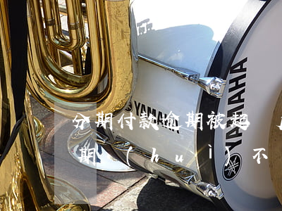 分期付款逾期被起訴后果是什么(分期付款逾期會(huì)不會(huì)坐牢)