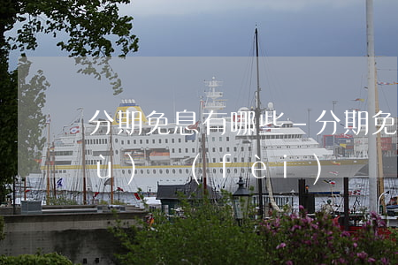 分期免息有哪些-分期免息有沒有手續(xù)費(fèi)