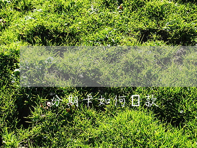 分期卡如何還款