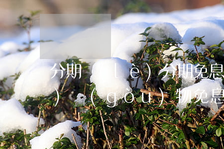 分期樂(lè)分期免息買鞋(分期樂(lè)購(gòu)物免息是真的嗎)