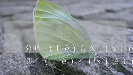 分期樂(lè)怎么協(xié)商分期(分期樂(lè)協(xié)商分期后來(lái)又有人打電話(huà)來(lái)催收)
