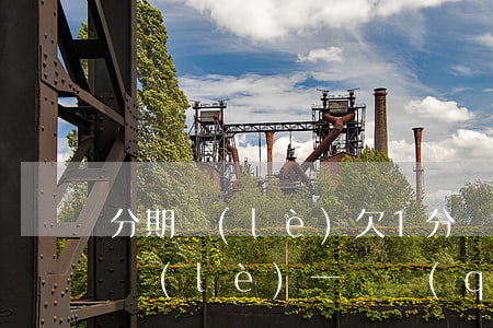 分期樂(lè)欠1分錢(qián)(分期樂(lè)一塊錢(qián)怎么還)