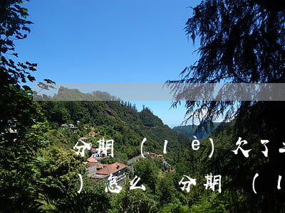 分期樂(lè)欠了二千多不還會(huì)怎么樣(分期樂(lè)欠幾千塊錢(qián)一年沒(méi)還了會(huì)怎么樣)
