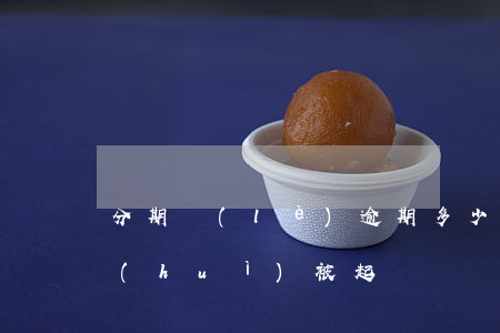分期樂(lè)逾期多少錢(qián)會(huì)被起訴