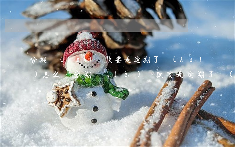 分期樂(lè)還款要是逾期了會(huì)怎么樣(分期樂(lè)還款要是逾期了會(huì)怎么樣)