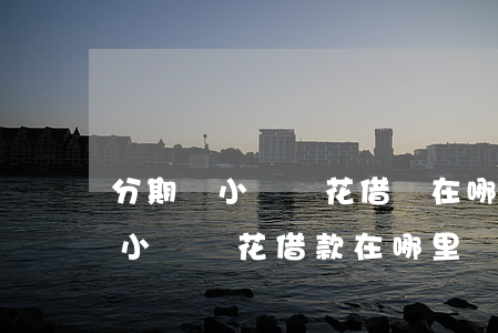 分期樂小贏樂花借錢在哪里還款-分期樂里小贏樂花借款在哪里還