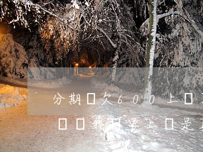 分期樂欠600上門了(在分期樂欠款了打電話給我說要上門是真的?)