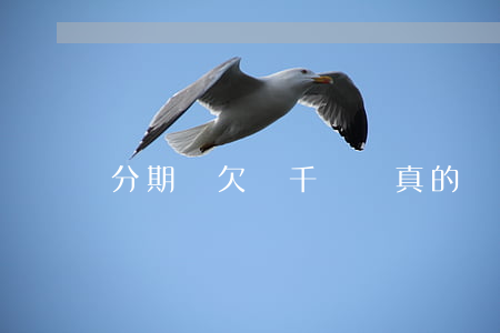 分期樂欠幾千塊錢真的會開庭嗎-